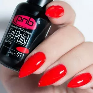 Гель лак PNB №013 (темно-красный, эмаль)