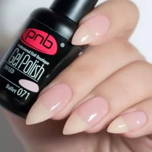 Гель лак PNB №071 (молочно-розовый, эмаль)