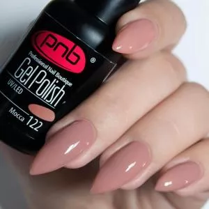 Гель лак PNB №122 (светло-коричневый, эмаль)