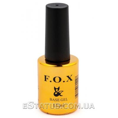 Базове покриття для нігтів FOX Base Strong, 12 мл