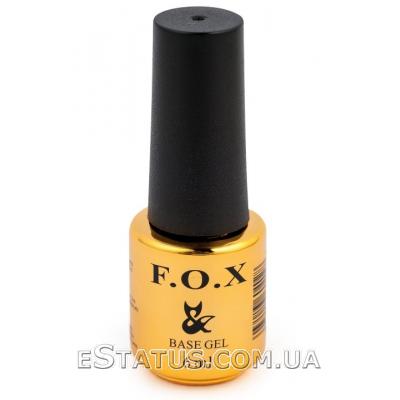 Базове покриття для нігтів FOX Base Grid, 6 мл