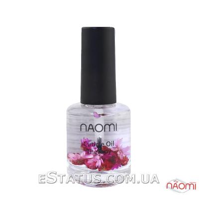 Цветочное масло для кутикулы Naomi Роза 15 мл