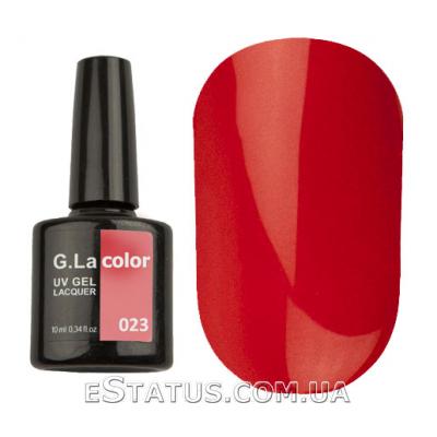 Гель-лак G.La color № 23 10ml (красный-алый)