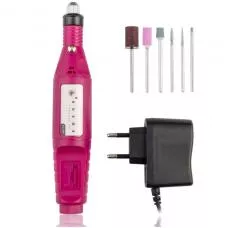 Портативный фрезер-ручка BUCOS ZS-100 PINK на 20000 об.мин