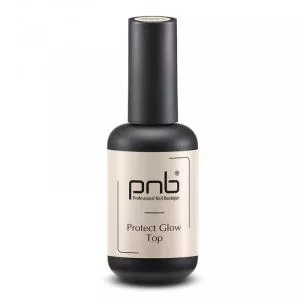 Топ для гель-лака с UV-фильтром PNB Protect Glow TOP, 17 мл