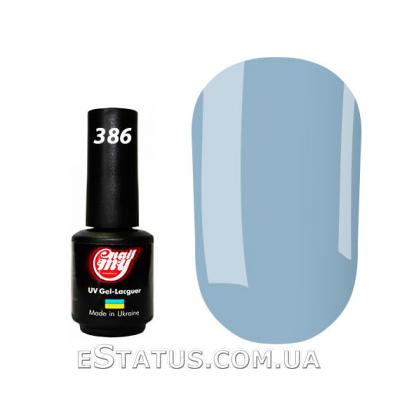 Гель-лак My Nail №386 (приглушений блакитний, емаль), 8.5 мл