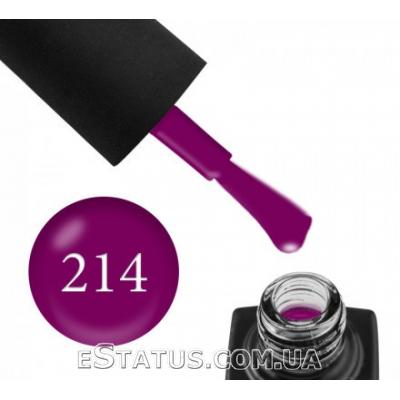 Гель-лак GO №214 (пурпурна феєрія), 5.8 мл