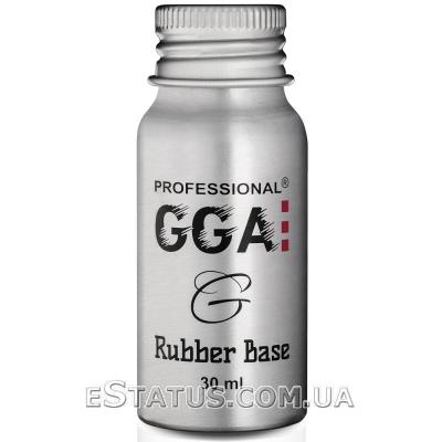 База каучукова для гель-лаку GGA Professional Rubber Base, 30 мл
