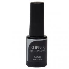 Топ каучуковий для гель-лаку Naomi Rubber UV Top Coat, 6 мл