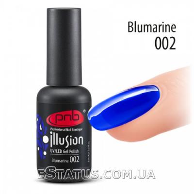 Вітражний гель-лак PNB Illusion Blumarine 002, 4 мл