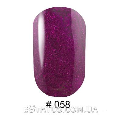 Гель-лак G.La color № 058 10ml (фиолетово-лиловый с перламутром)