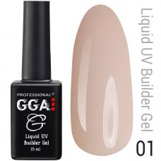 Рідкий гель GGA Liquid Builder Gel №1, 15 мл