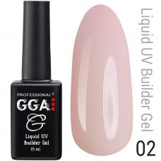 Рідкий гель GGA Liquid Builder Gel №2, 15 мл