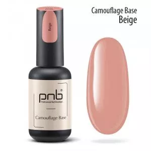 Камуфлирующая каучуковая база PNB, Beige (натуральный бежевый), 8 мл
