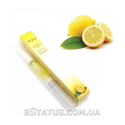 Олія-олівець O.P.I для кутикули та нігтів лимон,5 мл