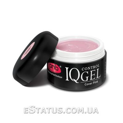 IQ Control Gel Cover Pink / Камуфлирующий холодный розовый гель PNB нового поколения 5 ml/15 ml/50 ml