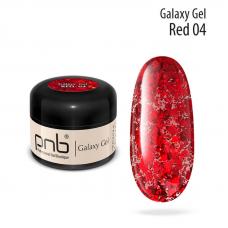 Гель PNB Galaxy Gel 04 Red, 5 мл 