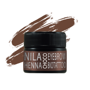 Nila Хна для бровей и биотату, шоколад, 10 г