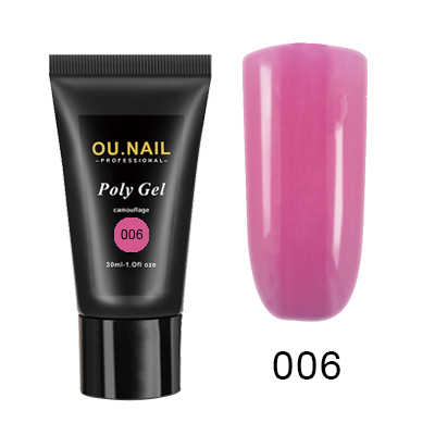 Полигель/Poly gel OU.Nail №006,30 мл