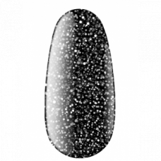 Гель лак Kodi № 120 BW (черно-белый конфетти на прозрачной основе), 8 мл