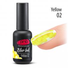 Акварельные капли-чернила PNB Blur Ink 02 Yellow/желтые, 8 мл