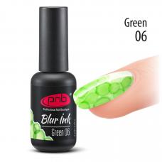 Акварельные капли-чернила PNB Blur Ink 06 Green/зеленые, 8 мл