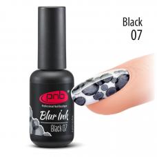 Акварельні краплі-чорнила PNB Blur Ink 07 Black/чорні, 4 мл