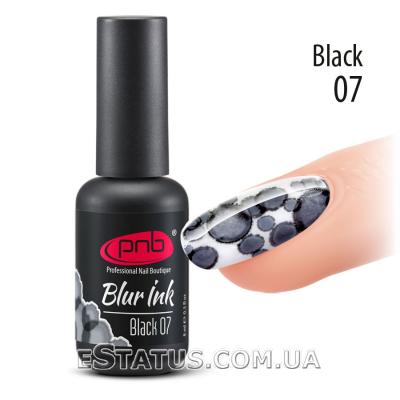 Акварельные капли-чернила PNB Blur Ink 07 Black/черные, 4 мл