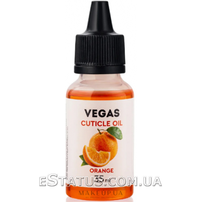 Олія для кутикули Vegas 35 мл, Апельсин