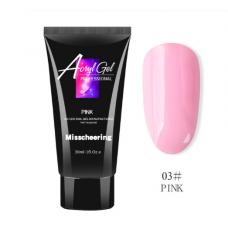 Полигель/Poly gel Misschering №03 pink, 30 мл 