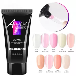 Полигель/Poly gel Misschering №05 nude pink (бежево-розовый), 30 мл - Фото 1