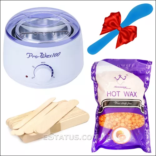 Набор для депиляции теплым воском Pro Wax 100