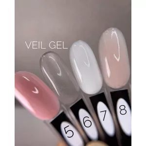 Гель для нарощування SAGA Builder Gel Veil №5 Nude, 15 мл Гель для нарощування SAGA Builder Gel Veil №5 Nude, 15 мл - Фото 1