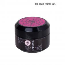 Гель-павутинка Saga Professional Spider Gel (неоновий рожевий), 8 мл