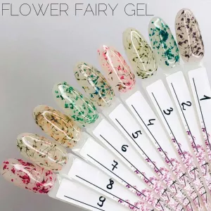 Гель SAGA Flower Fairy Gel №1 с сухоцветами, 5 мл - Фото 1