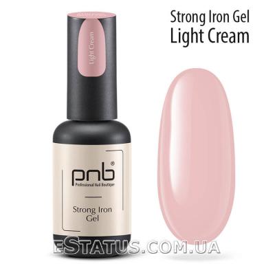 Гель моделюючий нюдовий / PNB Strong Iron Gel Light Cream, 8 мл