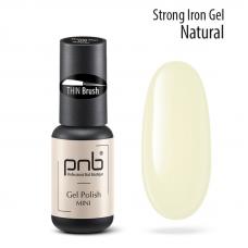 Гель моделирующий натуральный / PNB Strong Iron Gel Natural, 4 мл