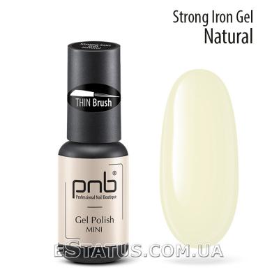 Гель моделирующий натуральный / PNB Strong Iron Gel Natural, 4 мл