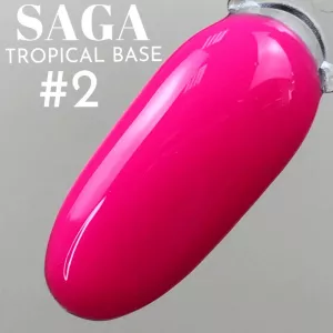 SAGA Tropical Base №2 (цветная база), 8 мл - Фото 2