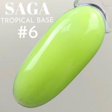 SAGA Tropical Base №6 (цветная база), 8 мл