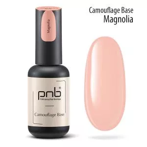 Камуфлююча база PNB Magnolia (магнолія, персиковий), 8 мл