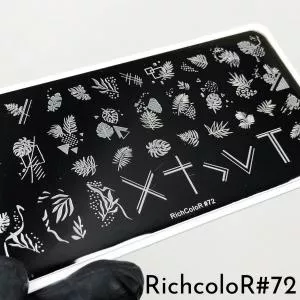 Пластина для стемпинга RR-72