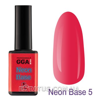Неоновая база Neon Base GGA №5 (с мелким шиммером), 15 мл