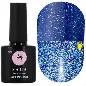 Гель лак Saga Fiery №11 (светоотражающий), 8 мл