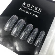 Верхні форми KOPER для нарощування нігтів, 120 шт.