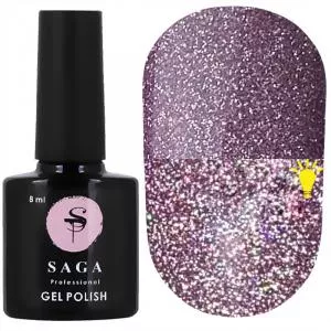 Гель лак Saga Fiery №14 (светоотражающий), 8 мл