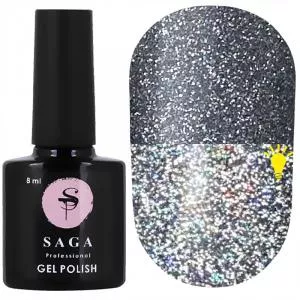 Гель лак Saga Fiery №15 (светоотражающий), 8 мл