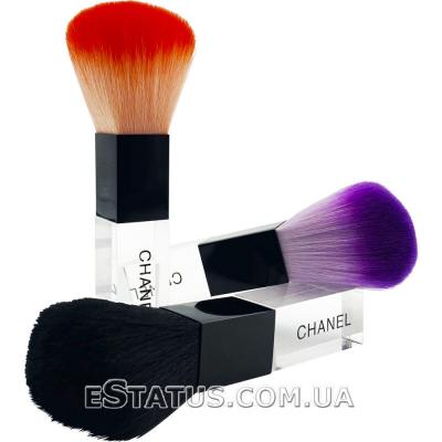 Пензель Chanel для професійного макіяжу з квадратною ручкою