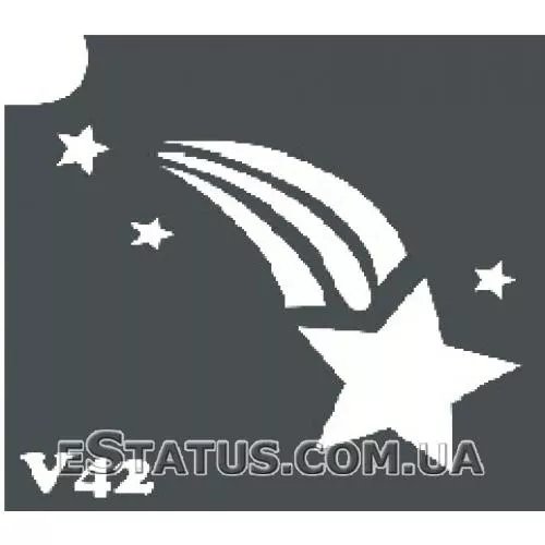 Трафарет для біотату, V 042