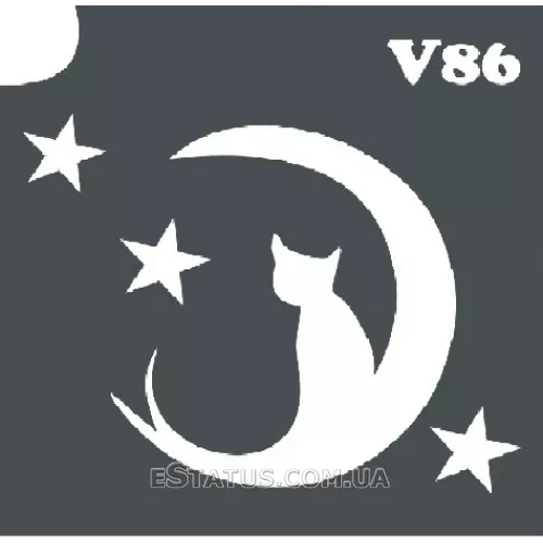 Трафарет для биотату, V 086